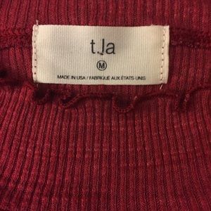 Anthropologie Tops - Anthropologie t. la Textured Mock Neck Top NWOT Anthropologie Tops - Anthropologie t. la Textured Mock Neck Top NWOT
